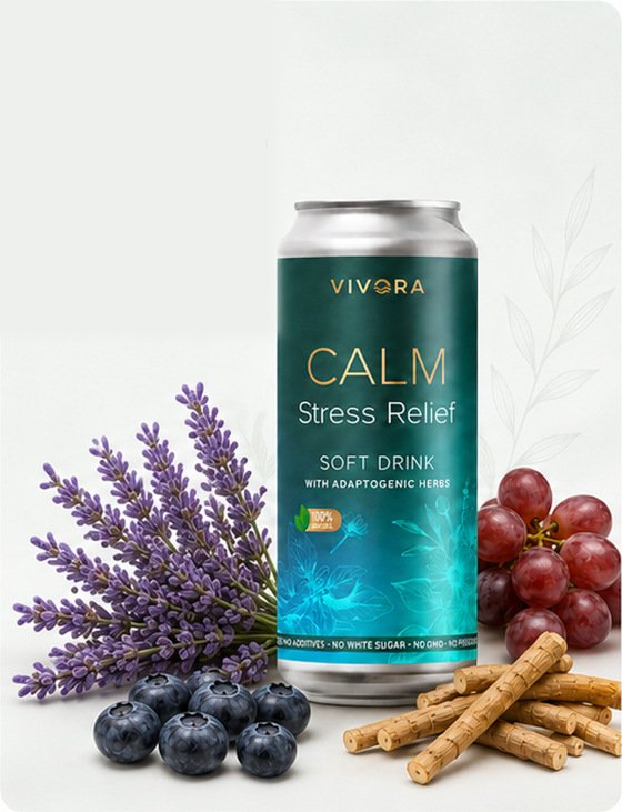 VIVORA Calm Stress Relief с лавандула, боровинки и грозде